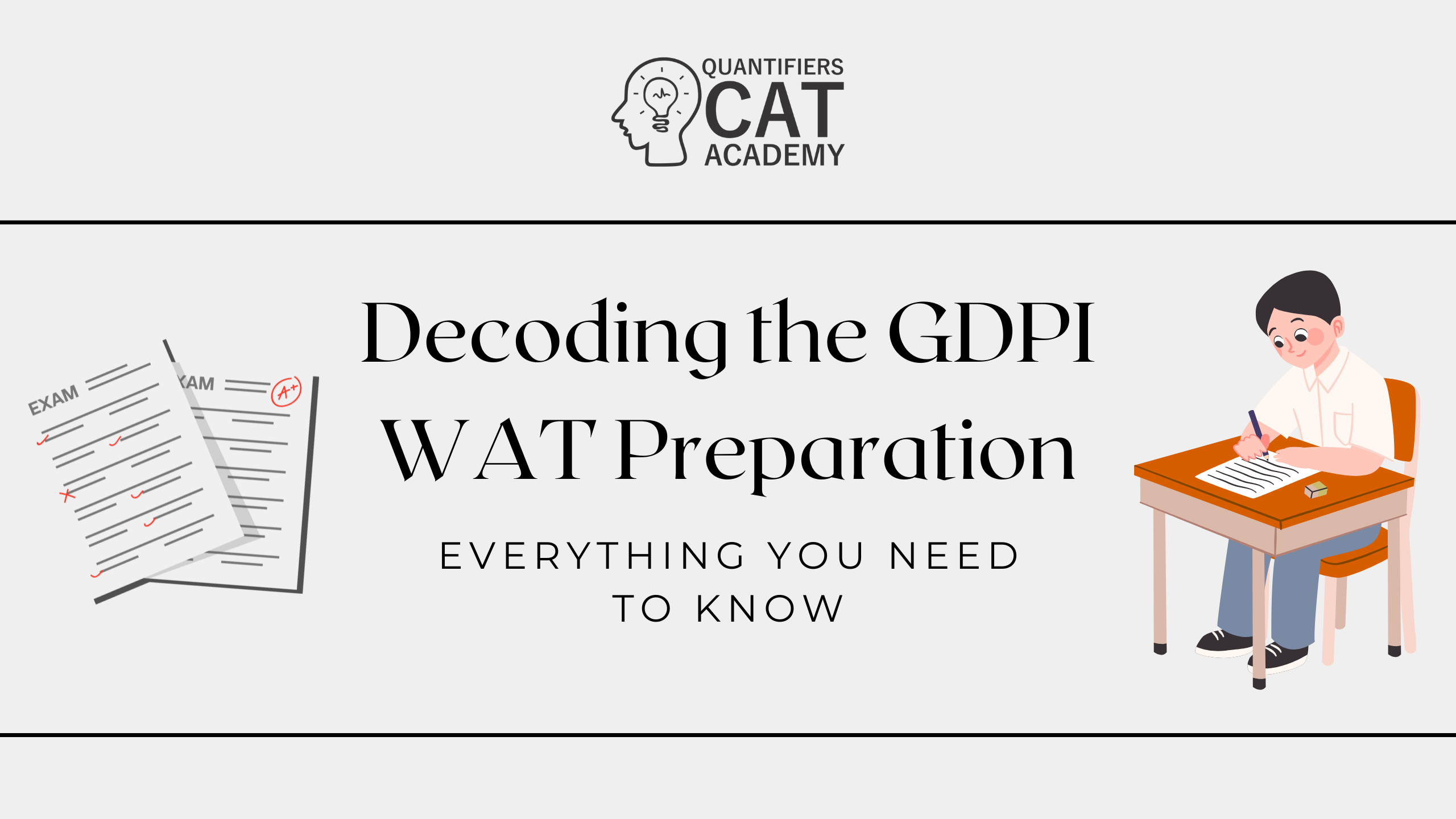 gdpi wat preparation