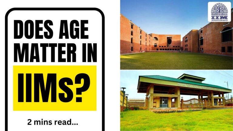 Does age matter in IIMs?