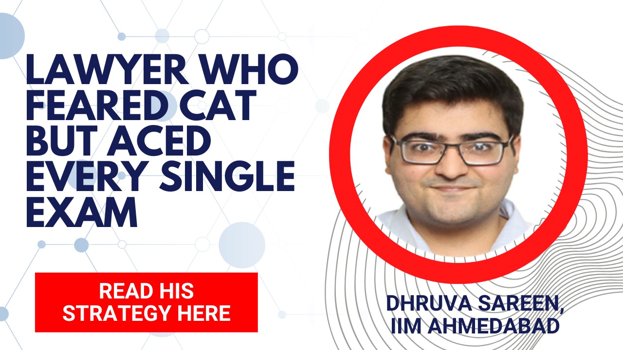 Dhruva Sareen Testimonial CAT Success Story