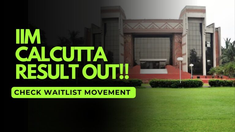 IIM Calcutta Result 2025