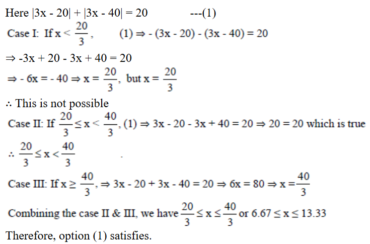 CAT 2021 Quant Slot 2 Answer 19