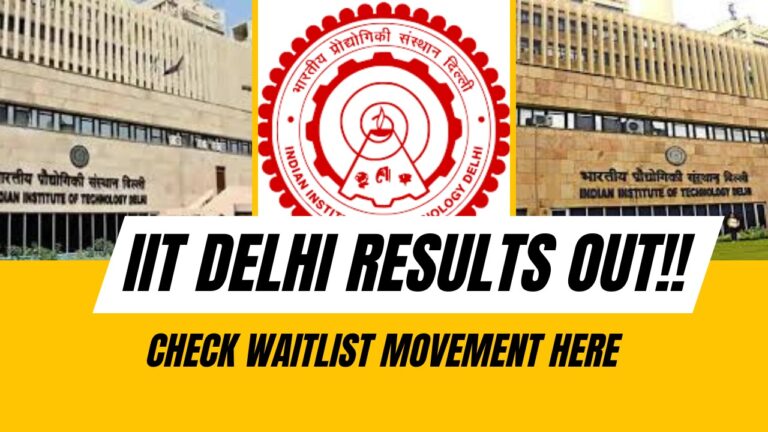 IIT Delhi MBA Results 2025