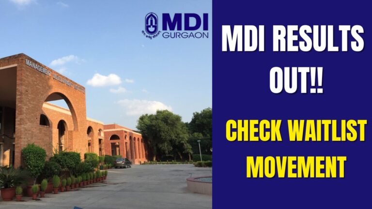 MDI Gurgaon MBA Results 2025
