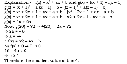 CAT 2020 Slot 2 Quant Answer 11