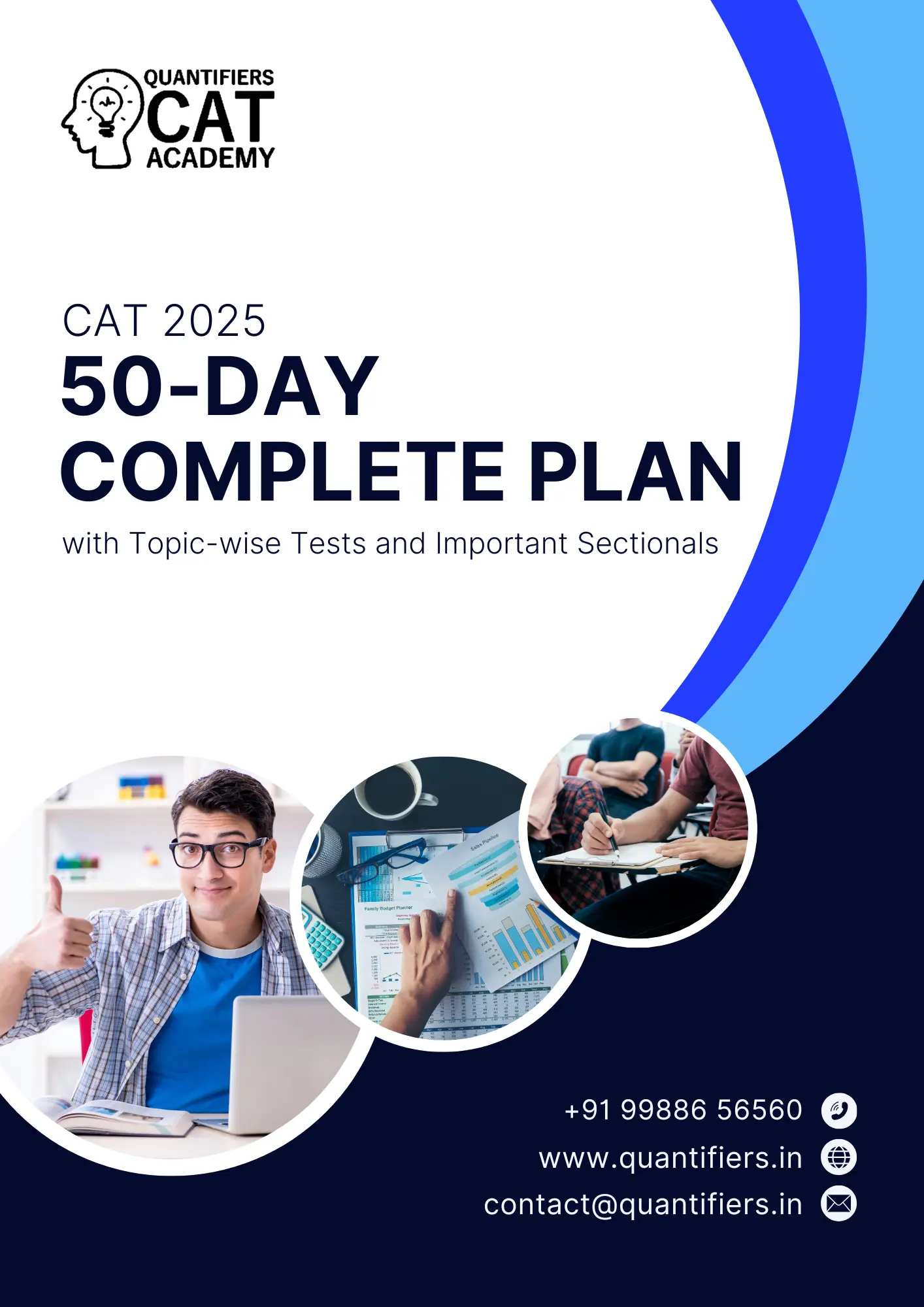 50 day plan for CAT 2025 by Quantifiers