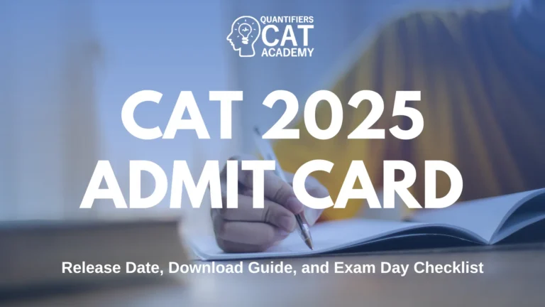 CAT 2025 Admit Card