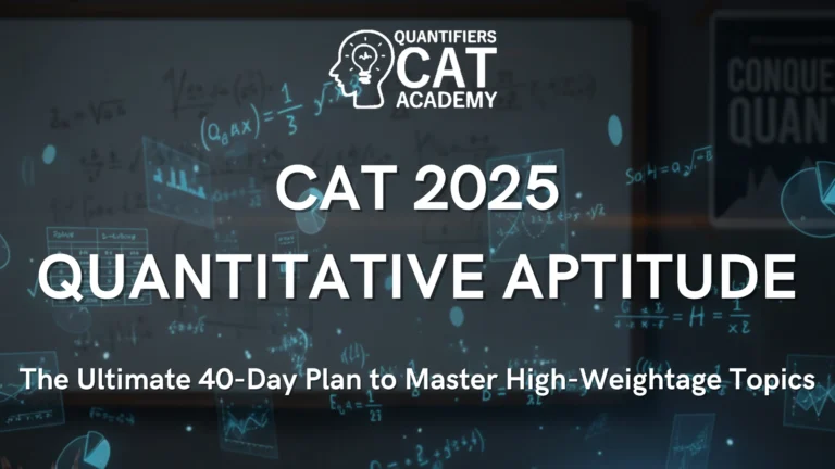 CAT 2025 Quantitative Aptitude