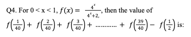 Functions Question 4