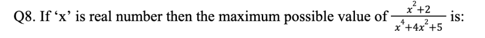 Inequalities Question 8