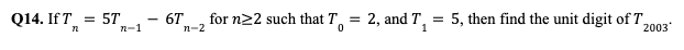 Progression and Series Question 14
