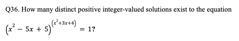 Quadratic Equations Question 36