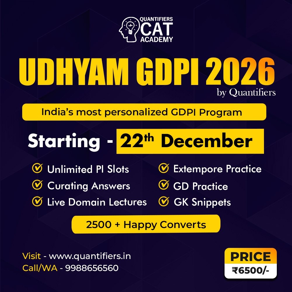 CAT GDPI 2026