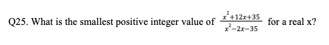 Inequalities Question 25