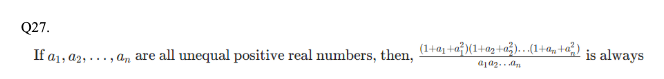 Inequalities Question 27