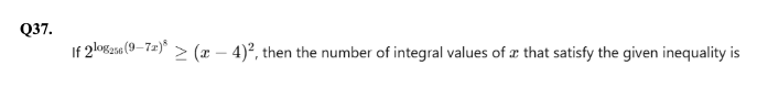 Inequalities Question 37