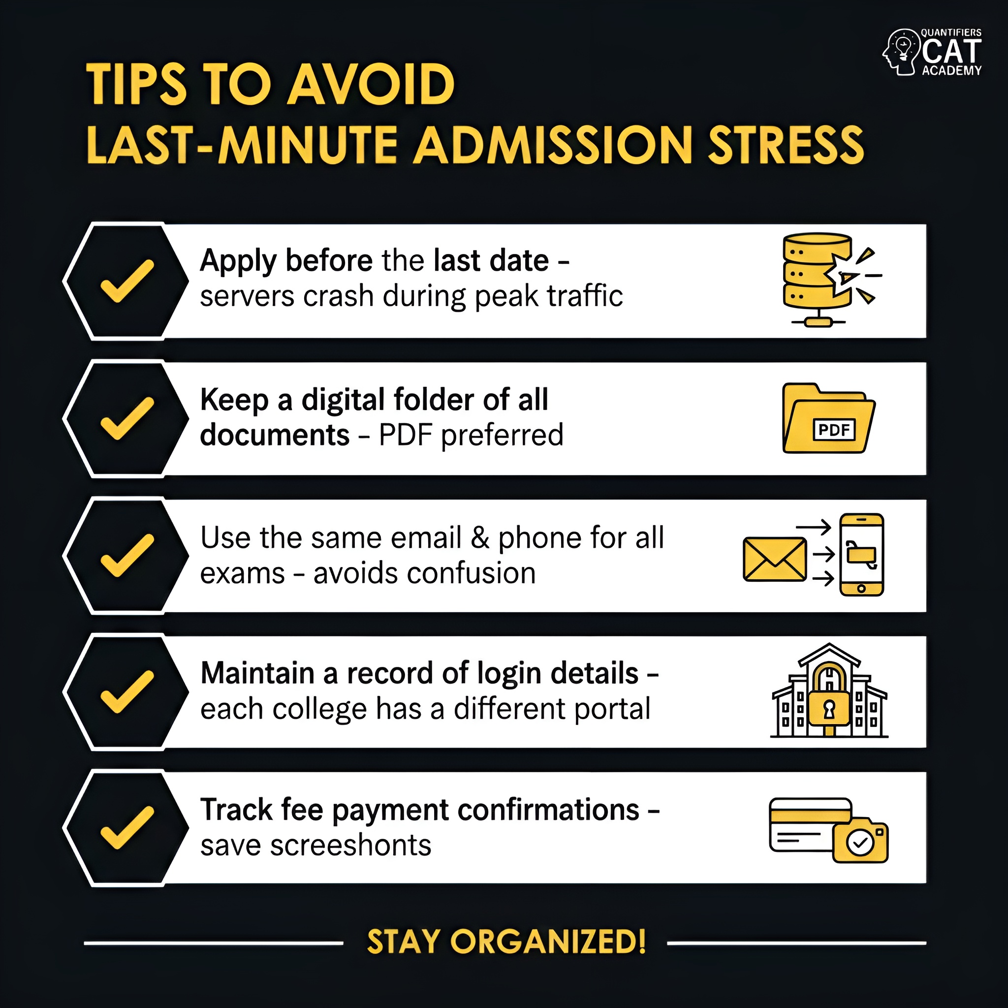 MBA Application Deadlines