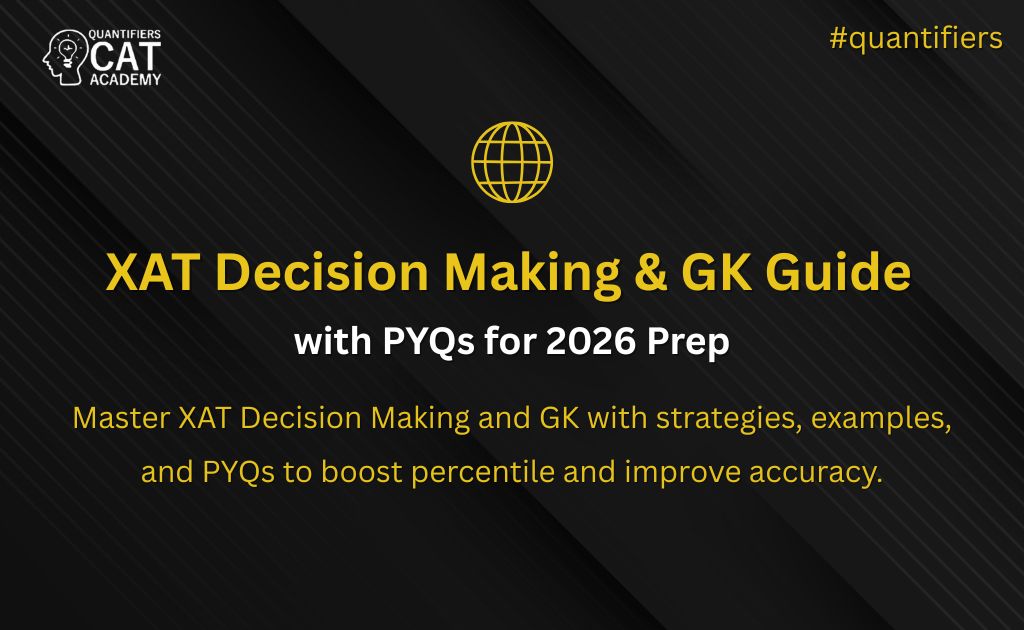 XAT Decision Making & GK Guide with PYQs for 2026 Prep