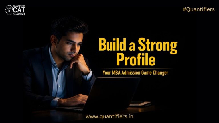 MBA profile building Build a Strong Profile Your MBA Admission Game Changer