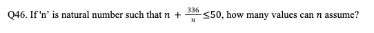 Inequalities Question 46