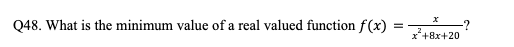 Inequalities Question 48