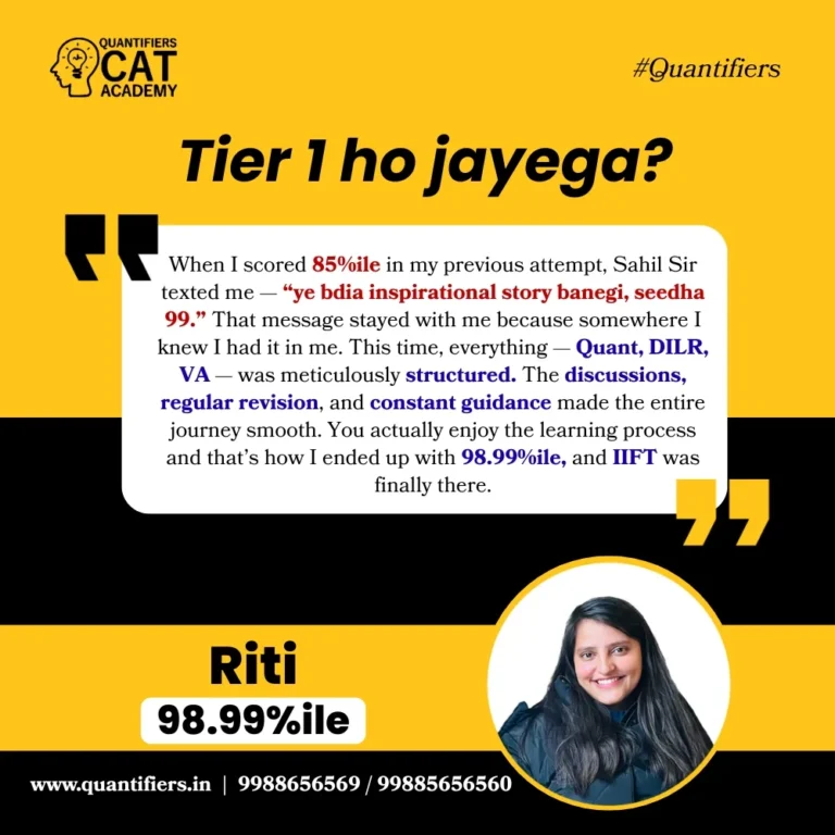 CAT 2026 early preparation