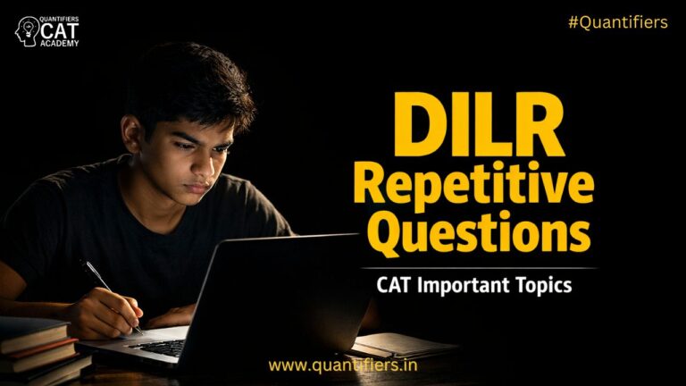 DILR Repetitive Questions in CAT
