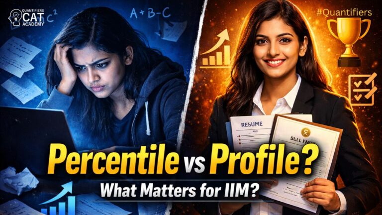 Is CAT Percentile More Important than Profile for IIM Admissions