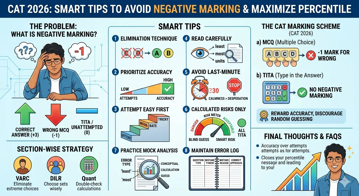 Negative marking in CAT 2026