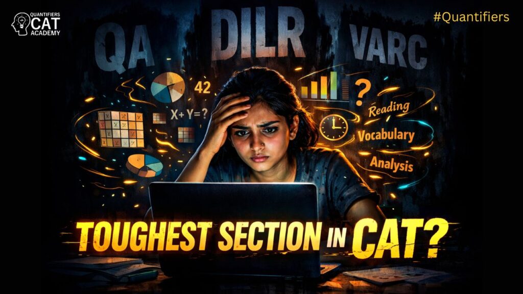 Which is the Toughest Section in CAT? Complete Section-Wise Analysis for 2026 Aspirants