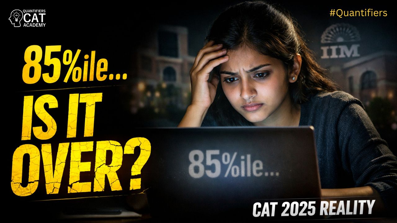 85 Percentile in CAT 2025