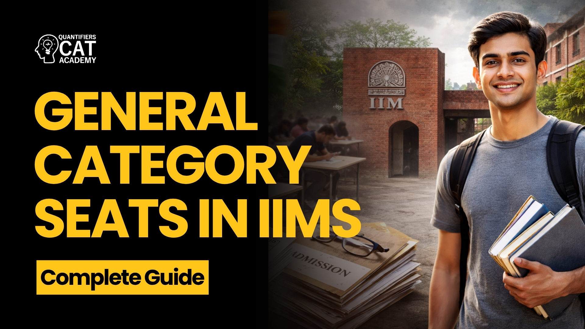 General category seats in IIMs 2026
