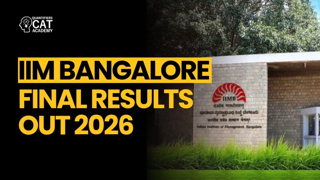 IIM Bangalore Final Results