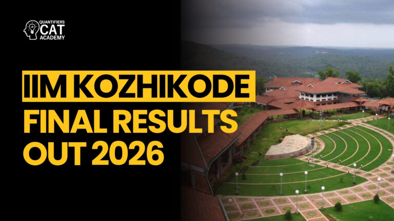 IIM Kozhikode 2026