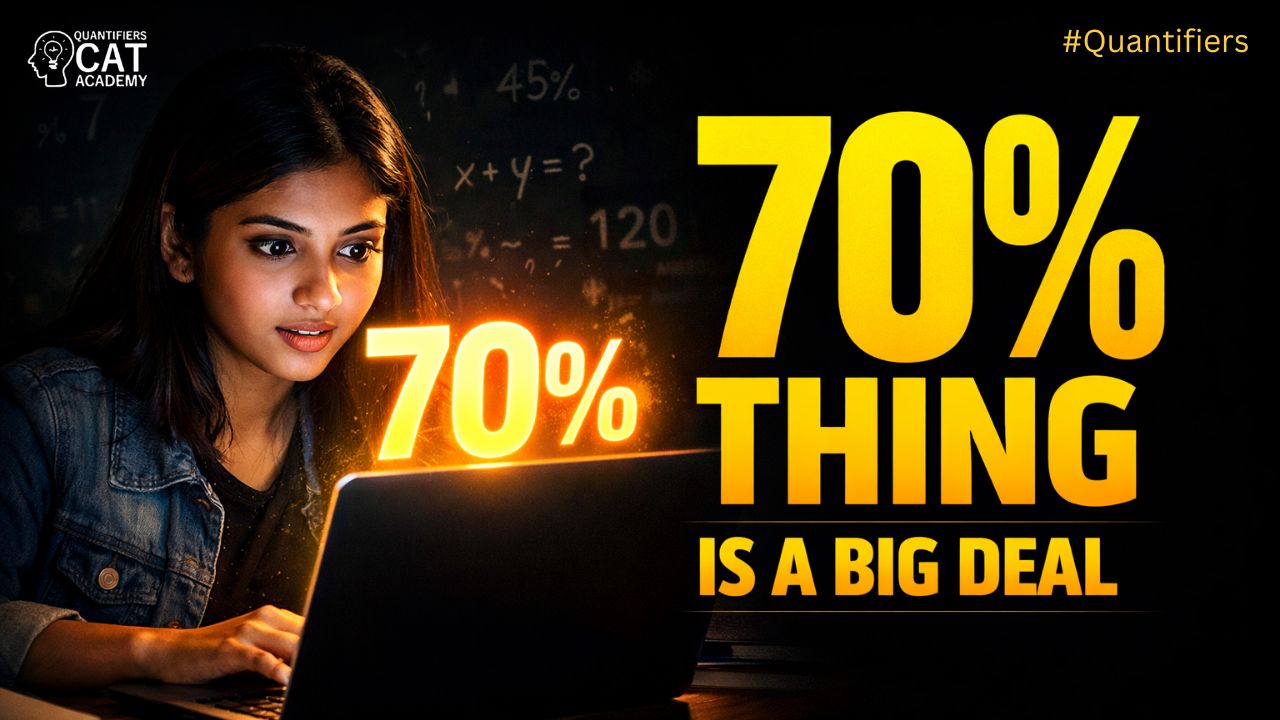 The 70% Thing Is Kind Of a Big Deal