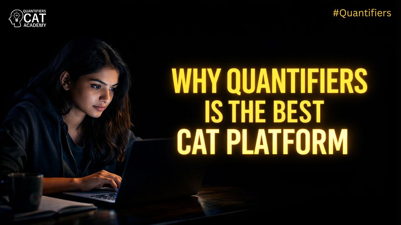 Why Quantifiers is the Best CAT Platform online CAT coaching 2026