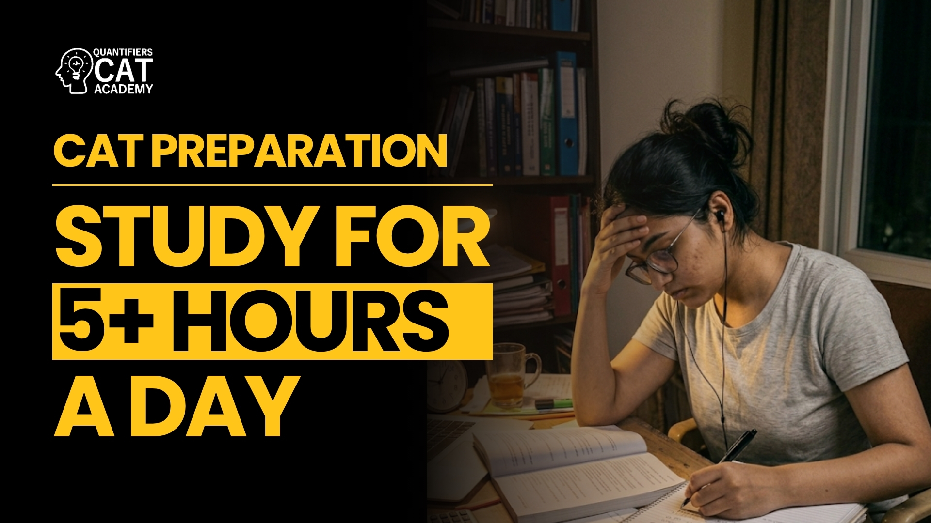 How to Study 5+ Hours for CAT Preparation