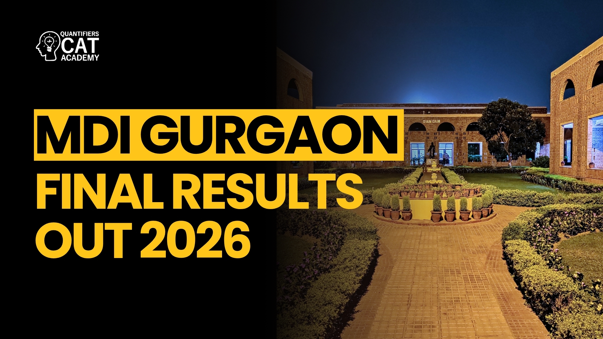 MDI Gurgaon Results 2026