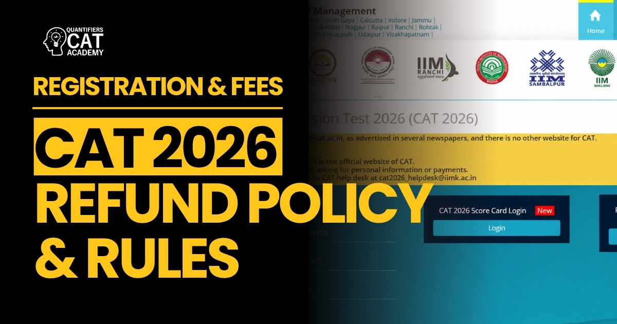 CAT 2026 registration fee