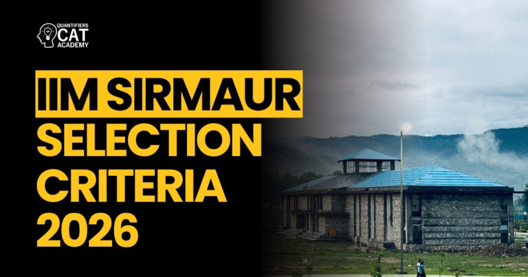 IIM Sirmaur Selection Criteria