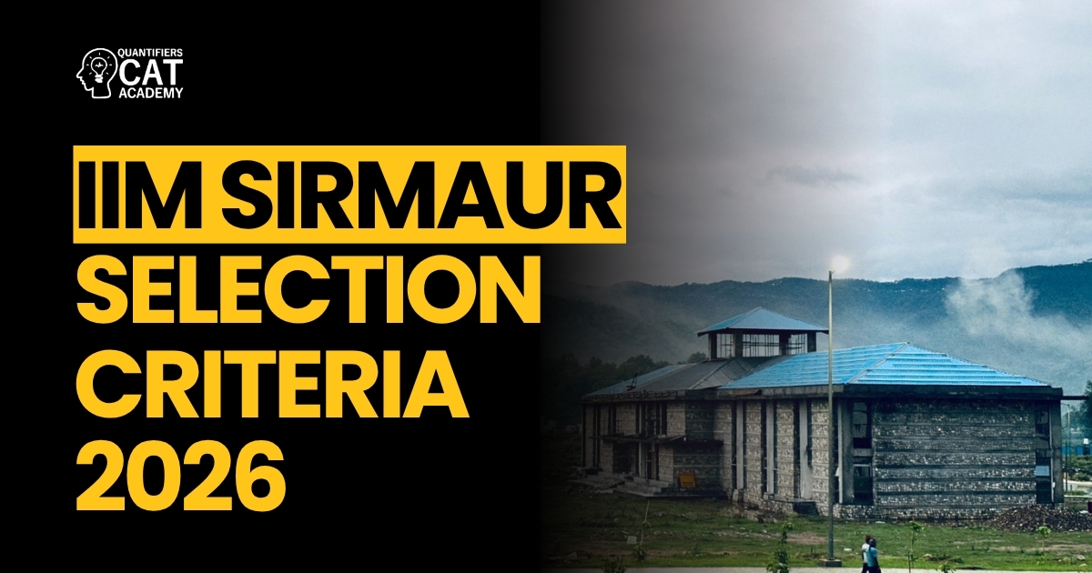 IIM Sirmaur Selection Criteria