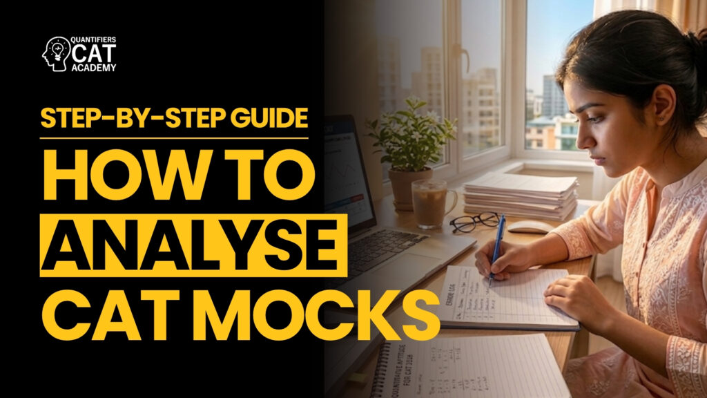 how to analyse CAT 2026 mocks