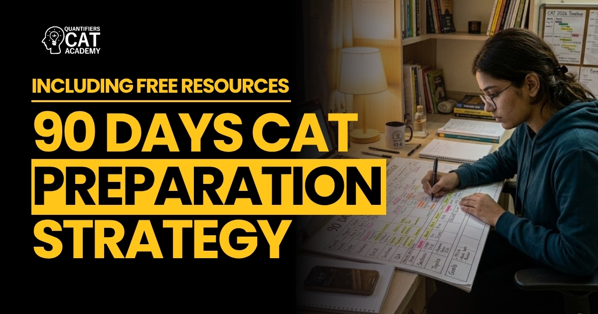 90 days CAT 2026 preparation
