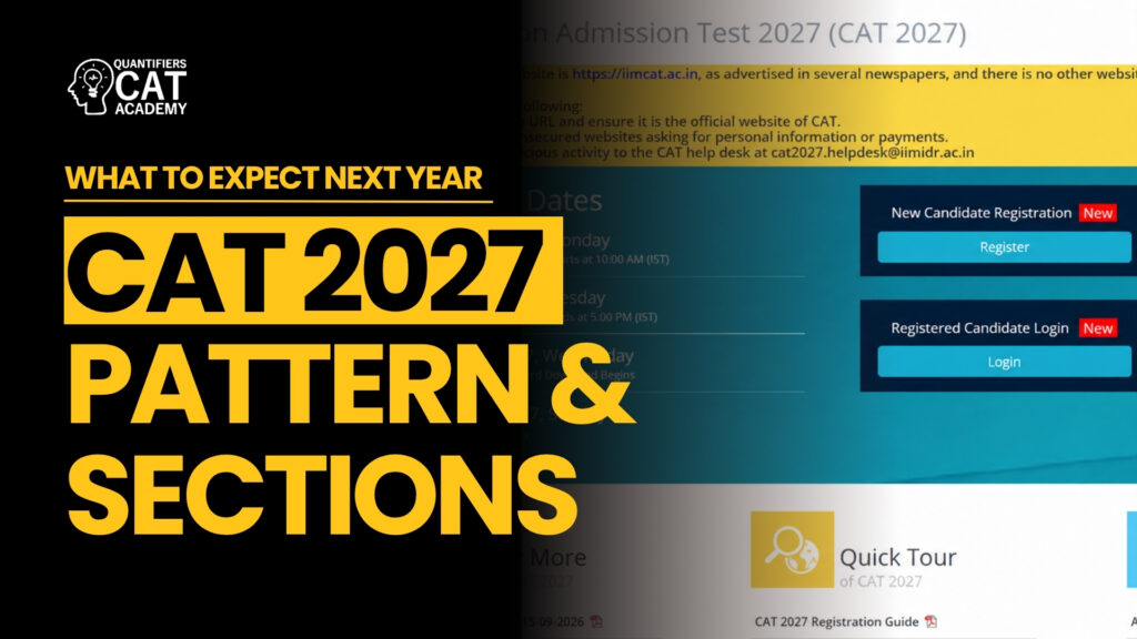 CAT 2027 exam pattern