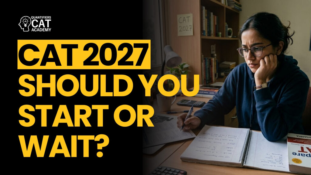 CAT 2027 preparation