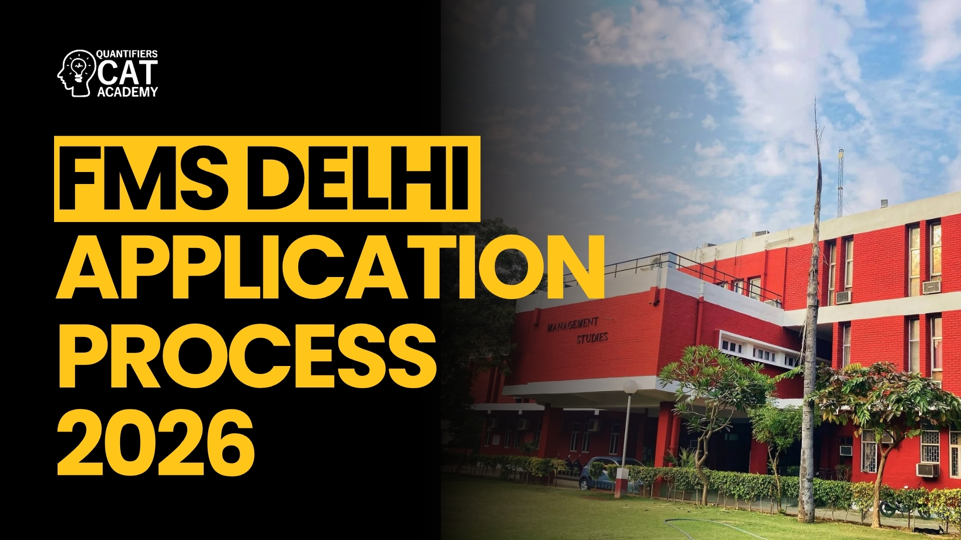 FMS Delhi application form 2026