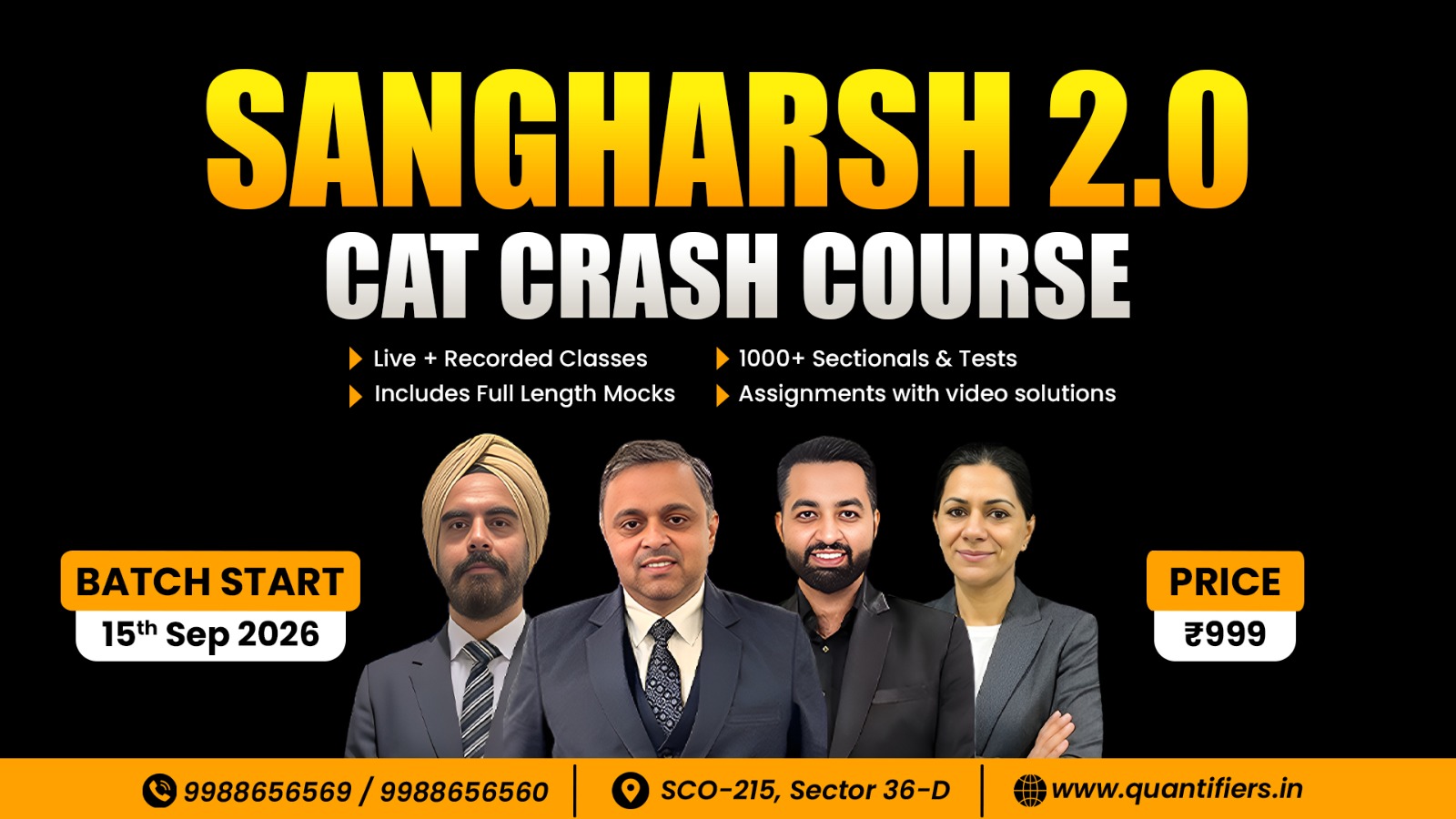 Sangharsh 2.0 crash course