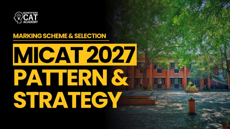 MICAT 2027 exam pattern