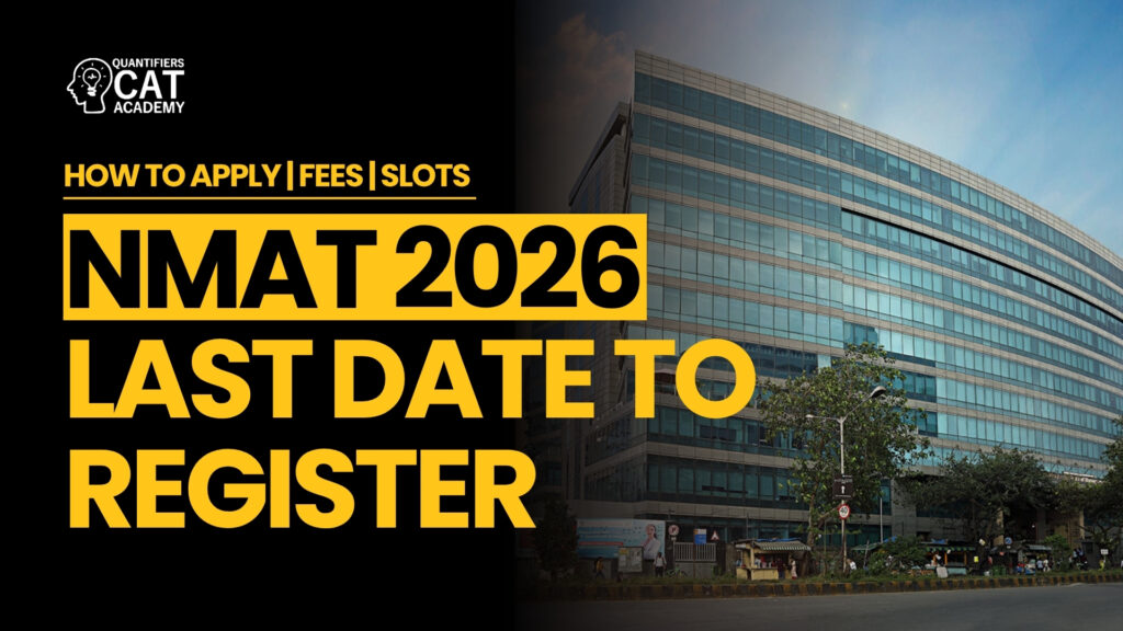 NMAT 2026 registration last date