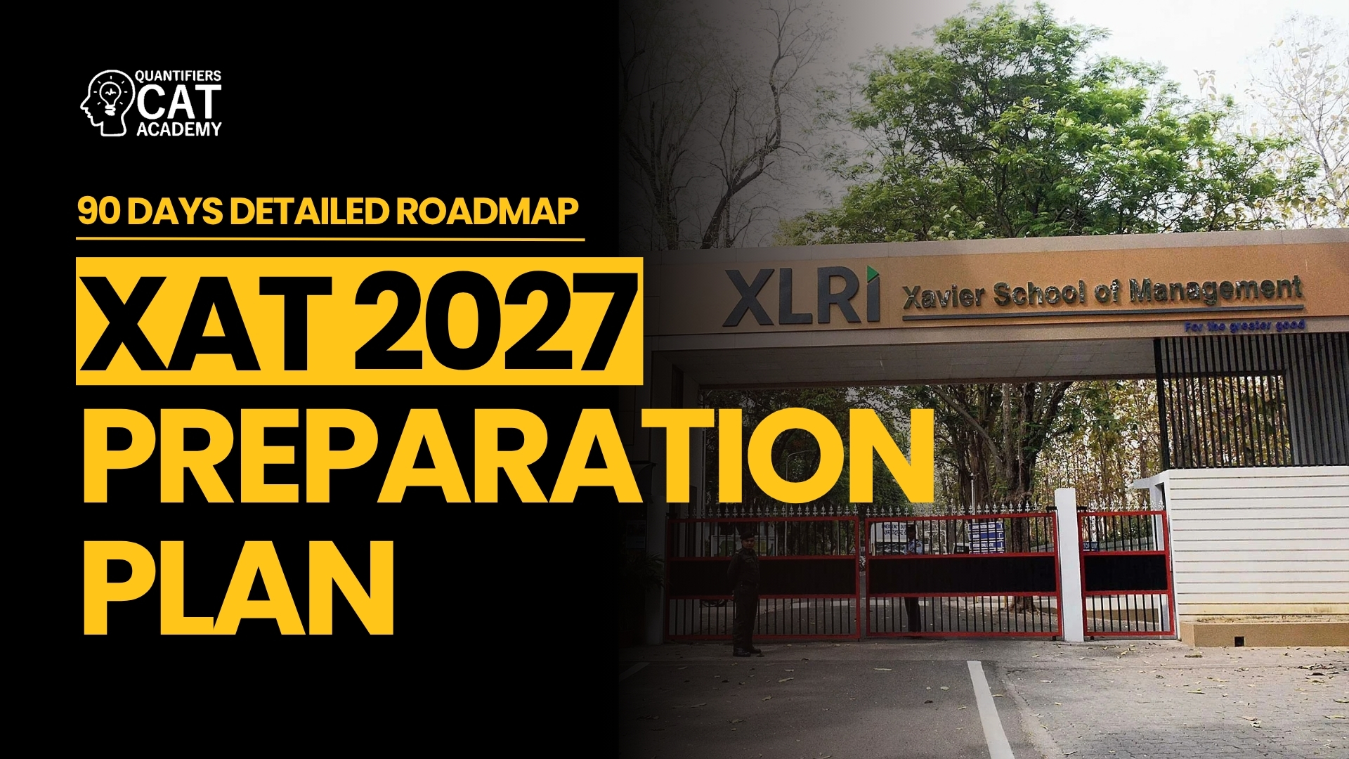 XAT 2027 preparation plan